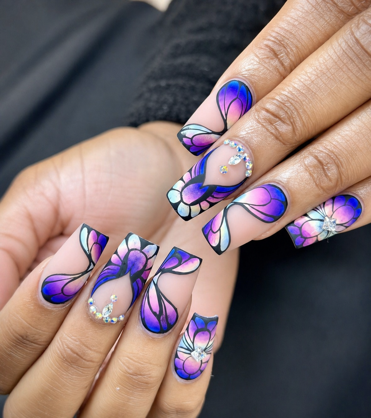 Luxia Nail Spa Northbridge nail art design — sample 2