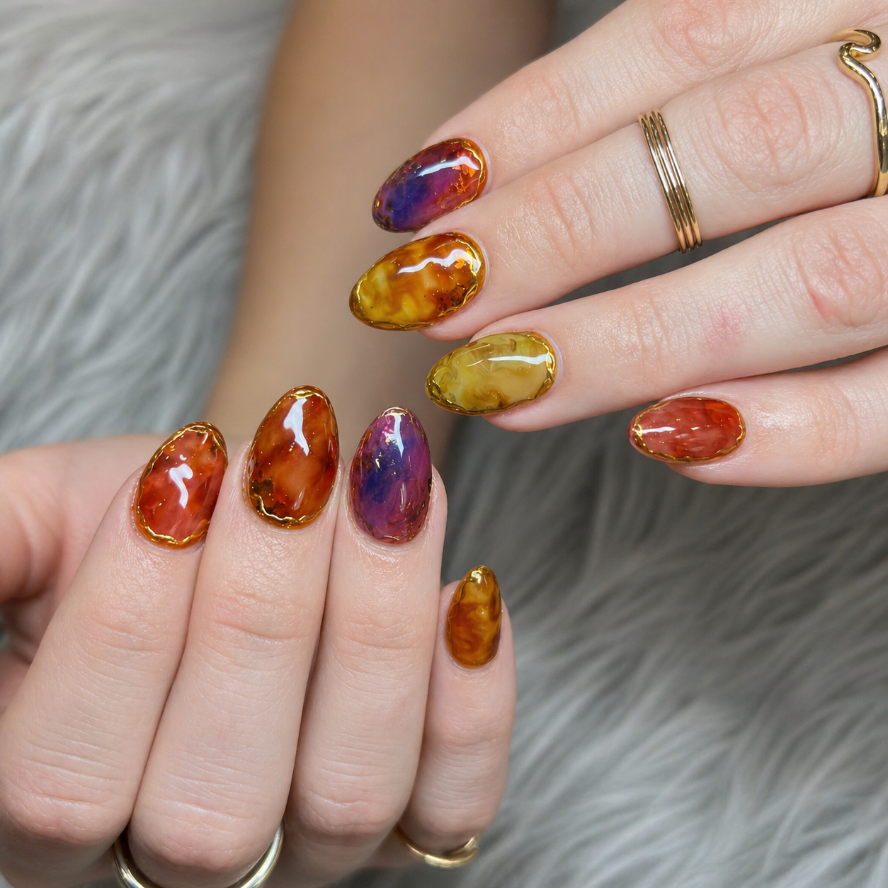 Luxia Nail Spa Northbridge nail art design — sample 9