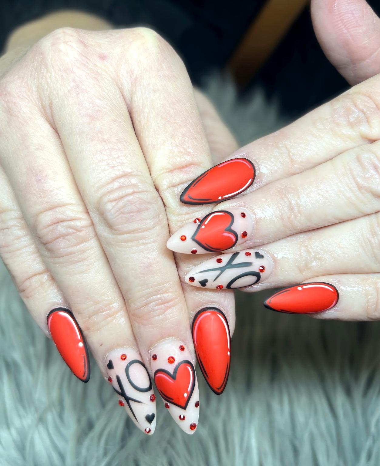 Luxia Nail Spa Northbridge nail art design — sample 17