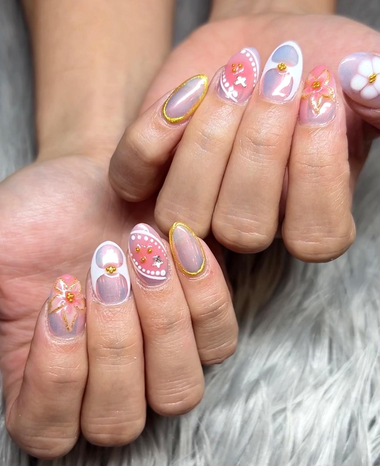 Luxia Nail Spa Northbridge nail art design — sample 24